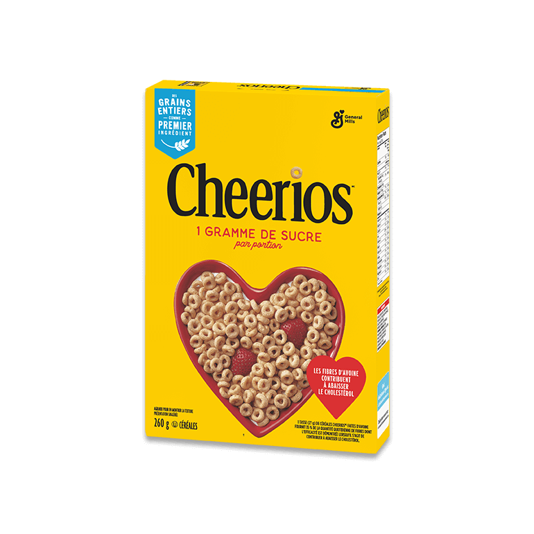 une boîte de céréales Cheerios